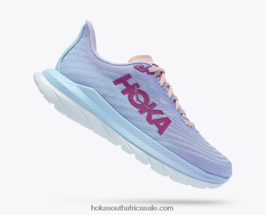 Women Mach 5 Hoka 0TNRBJ31 Baby Lavender/Summer Song