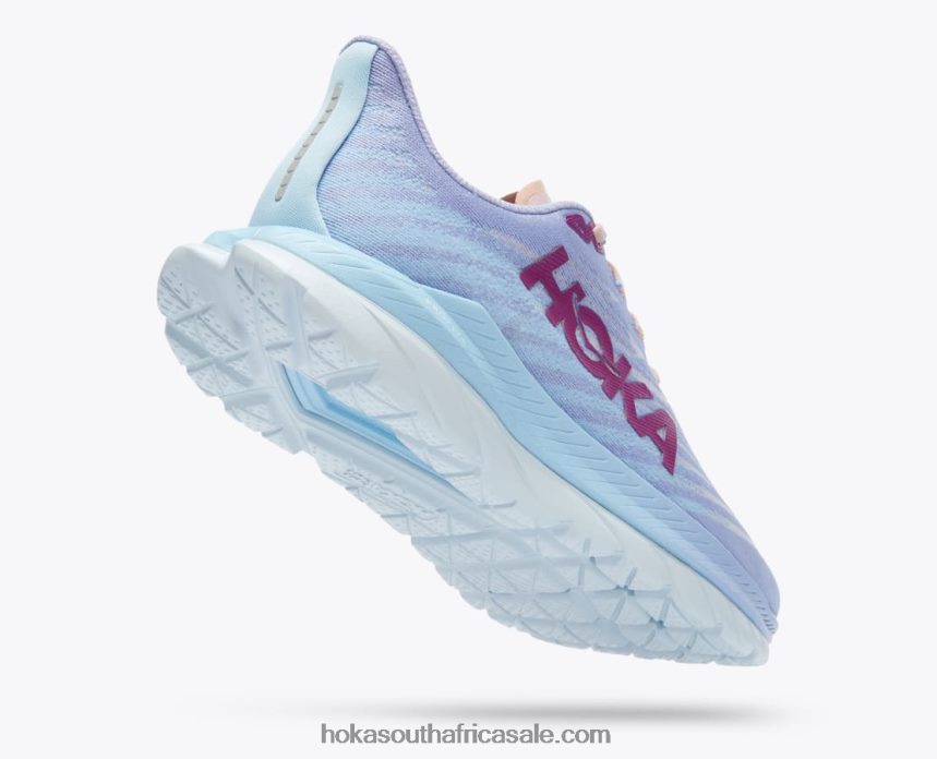 Women Mach 5 Hoka 0TNRBJ31 Baby Lavender/Summer Song