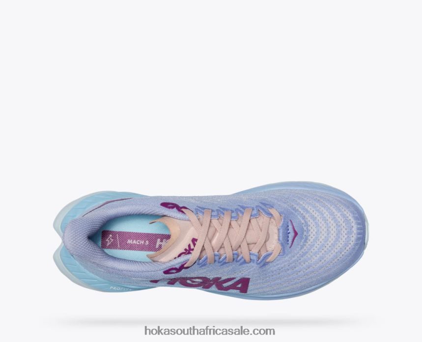Women Mach 5 Hoka 0TNRBJ31 Baby Lavender/Summer Song