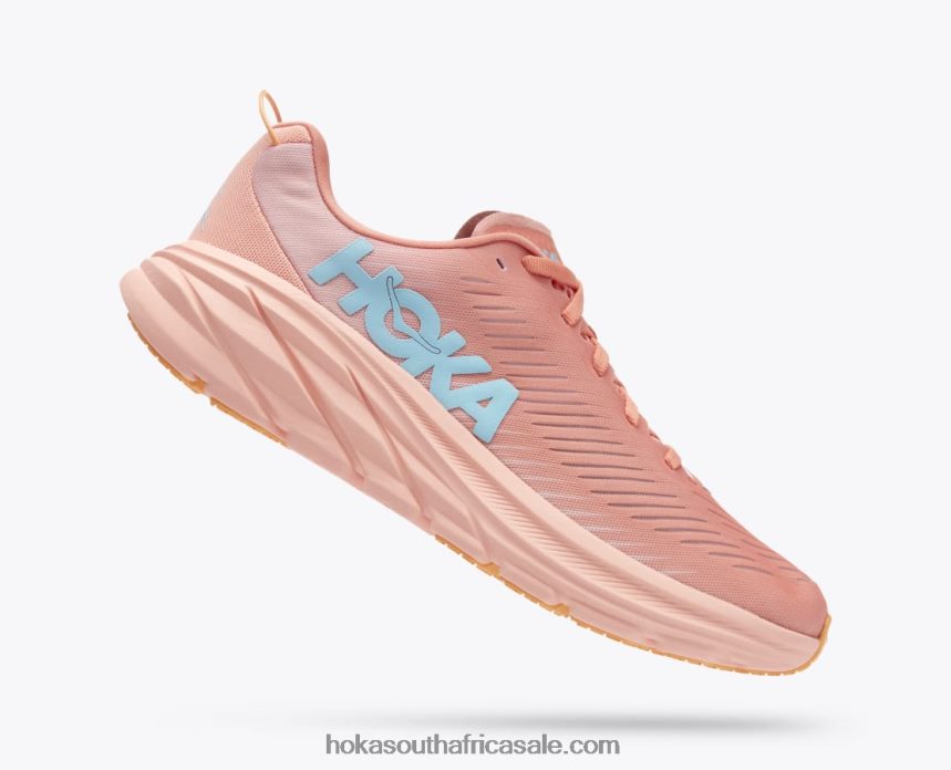 Women Rincon 3 Hoka 0TNRBJ232 Shell Coral/Peach Parfait