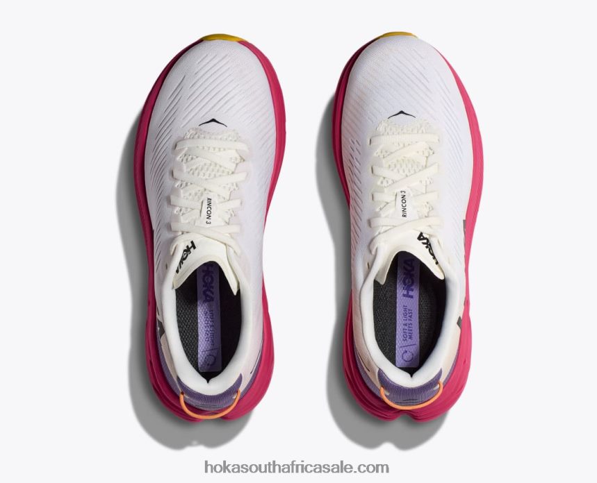 Women Rincon 3 Hoka 0TNRBJ33 Blanc De Blanc/Eggnog