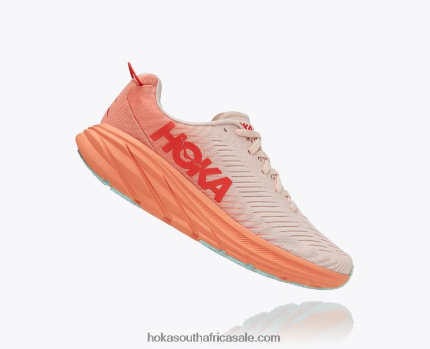 Women Rincon 3 Hoka 0TNRBJ36 Silver Peony/Cantaloupe