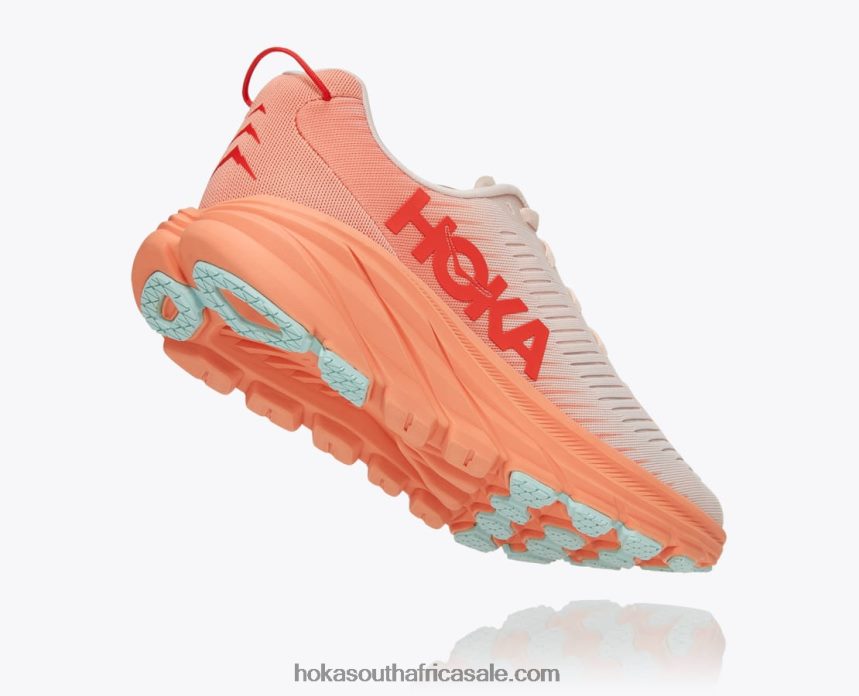 Women Rincon 3 Hoka 0TNRBJ36 Silver Peony/Cantaloupe