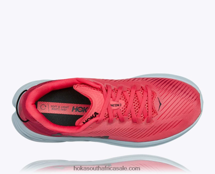 Women Rincon 3 Hoka 0TNRBJ37 Paradise Pink/Jazzy
