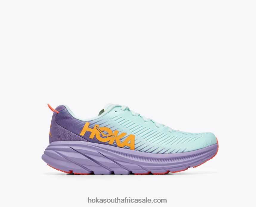 Women Rincon 3 Hoka 0TNRBJ38 Blue Glass/Chalk Violet