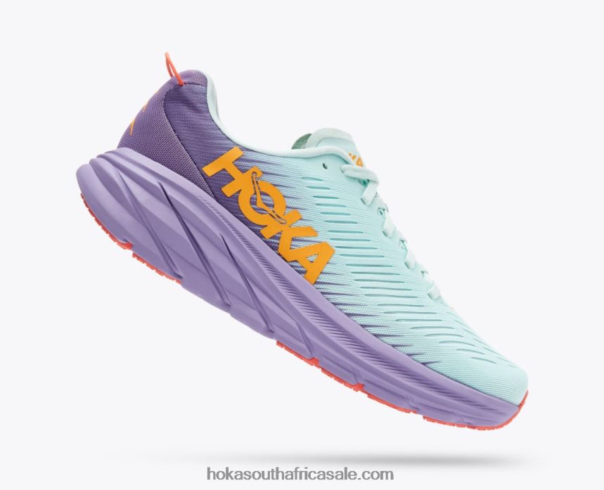 Women Rincon 3 Hoka 0TNRBJ38 Blue Glass/Chalk Violet
