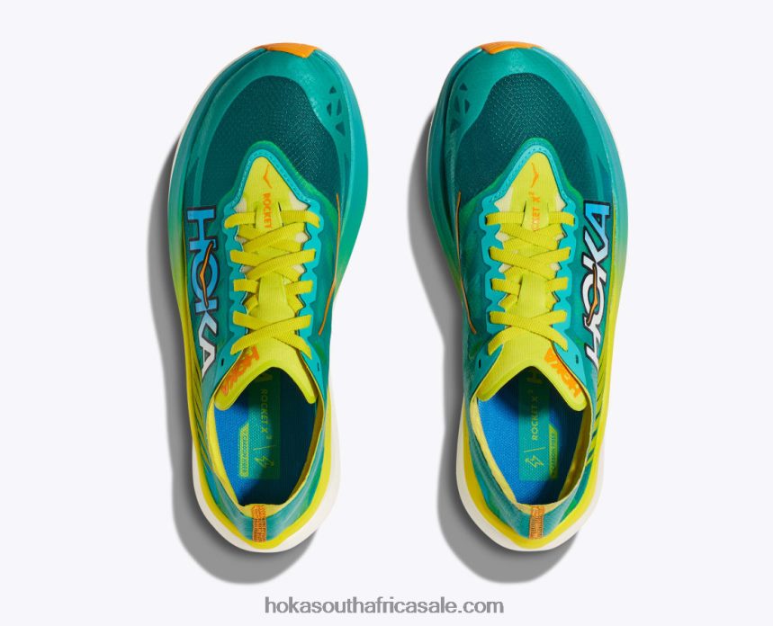 Women Rocket X 2 Hoka 0TNRBJ40 Ceramic/Evening Primrose