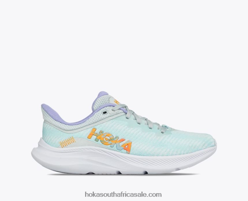 Women Solimar Hoka 0TNRBJ53 Ice Flow/Amber Yellow