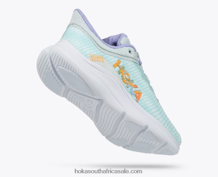 Women Solimar Hoka 0TNRBJ53 Ice Flow/Amber Yellow