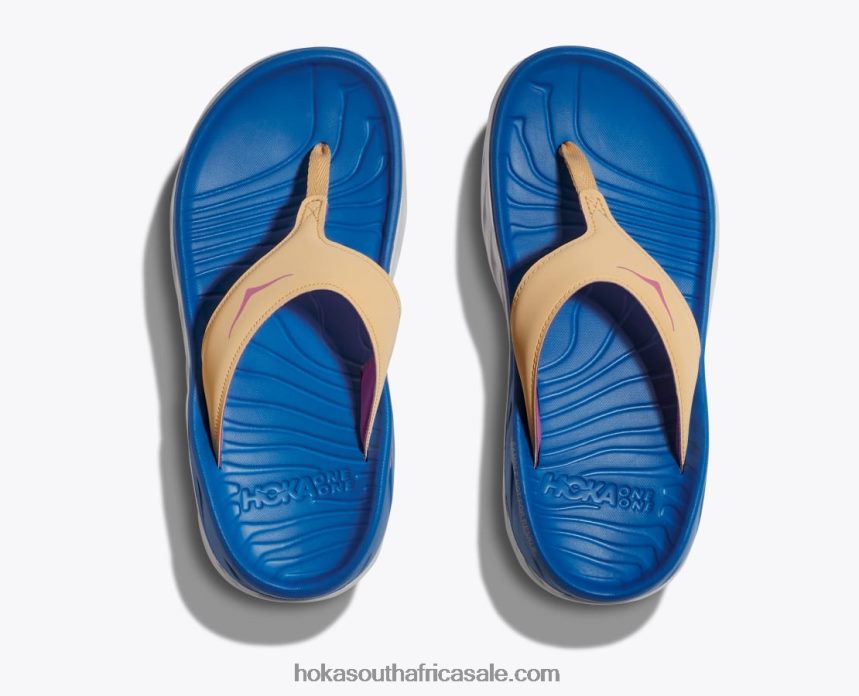 Women ORA Recovery Flip Hoka 0TNRBJ299 Impala/Coastal Sky