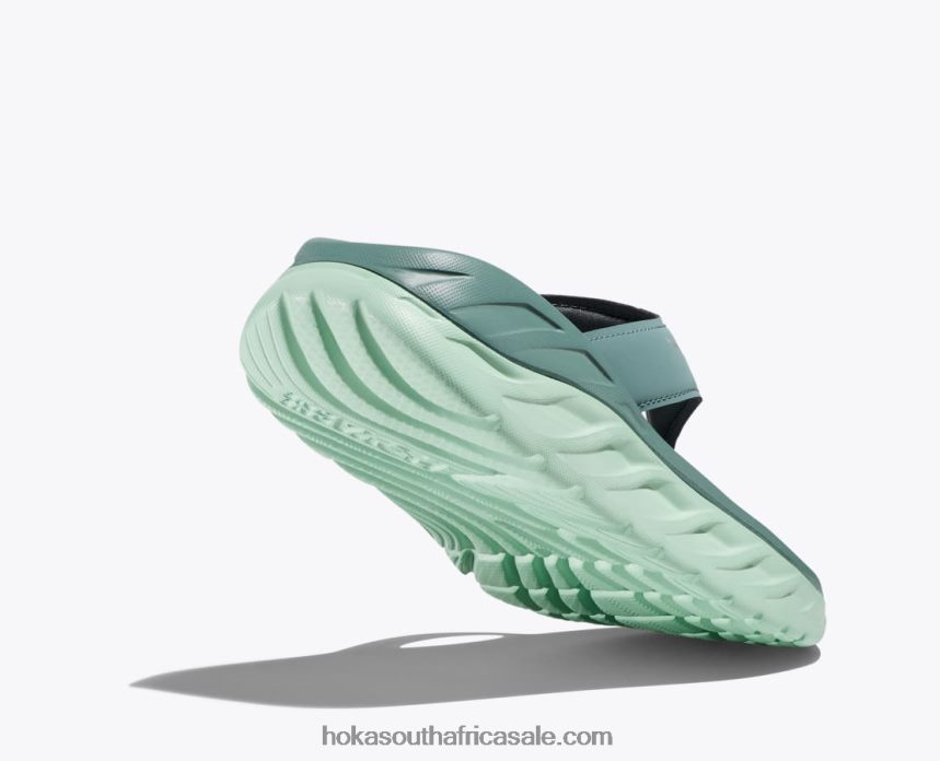 Women ORA Recovery Flip Hoka 0TNRBJ300 Trellis/Mist Green
