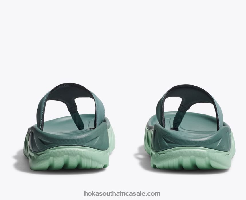 Women ORA Recovery Flip Hoka 0TNRBJ300 Trellis/Mist Green