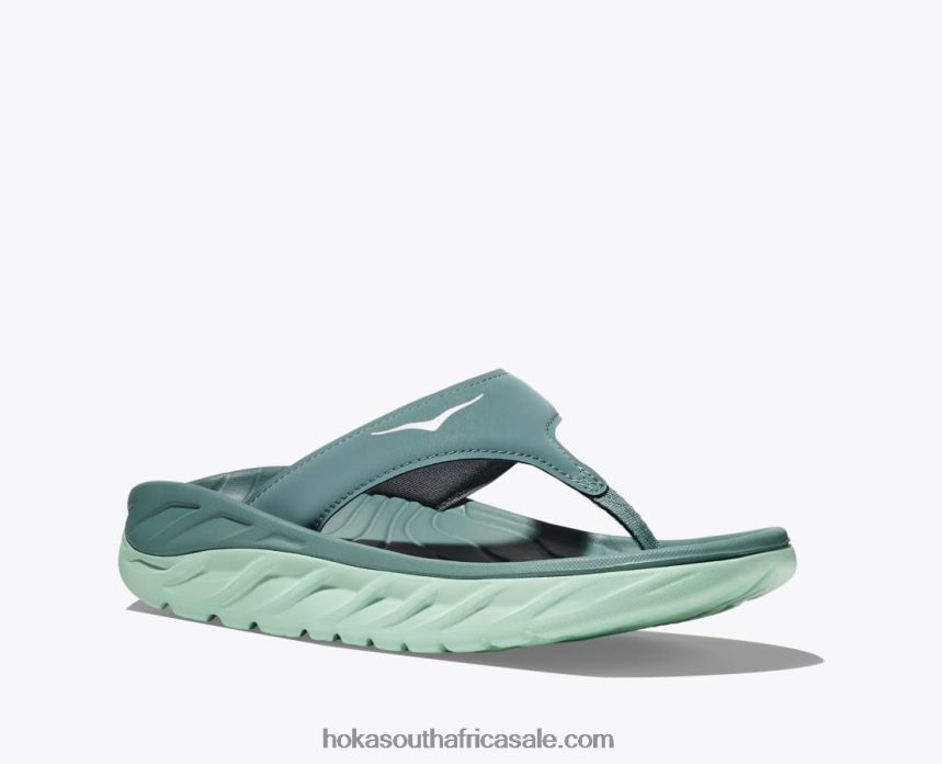 Women ORA Recovery Flip Hoka 0TNRBJ300 Trellis/Mist Green