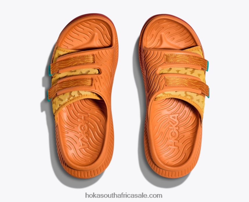 Women Ora Luxe Hoka 0TNRBJ270 Golden Yellow/Desert Sun