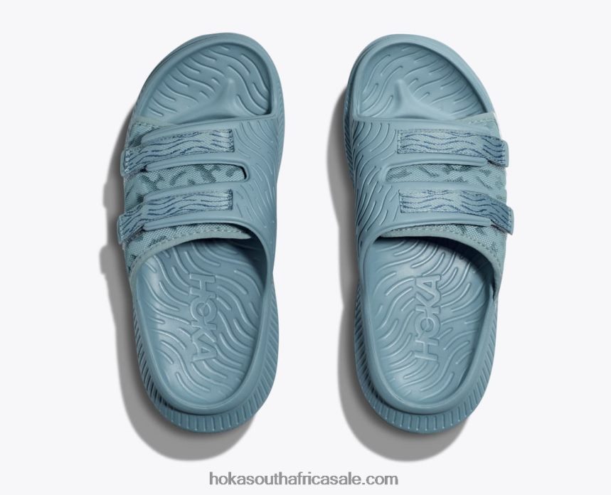 Women Ora Luxe Hoka 0TNRBJ273 Stone Blue/Bluesteel