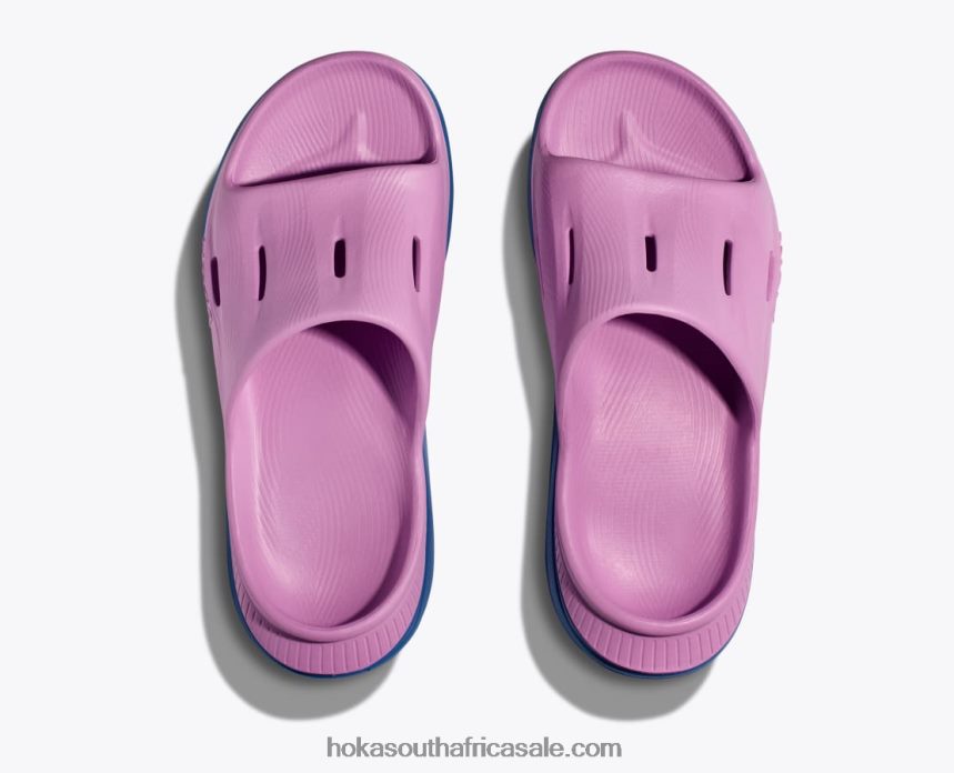 Women Ora Recovery Slide 3 Hoka 0TNRBJ280 Cyclamen/Coastal Sky