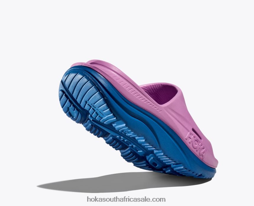 Women Ora Recovery Slide 3 Hoka 0TNRBJ280 Cyclamen/Coastal Sky