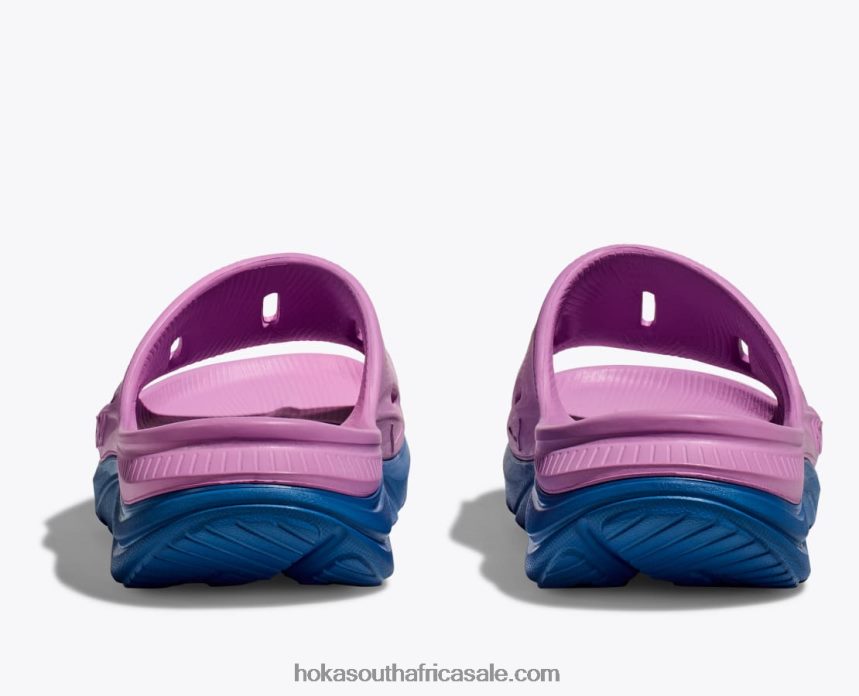 Women Ora Recovery Slide 3 Hoka 0TNRBJ280 Cyclamen/Coastal Sky