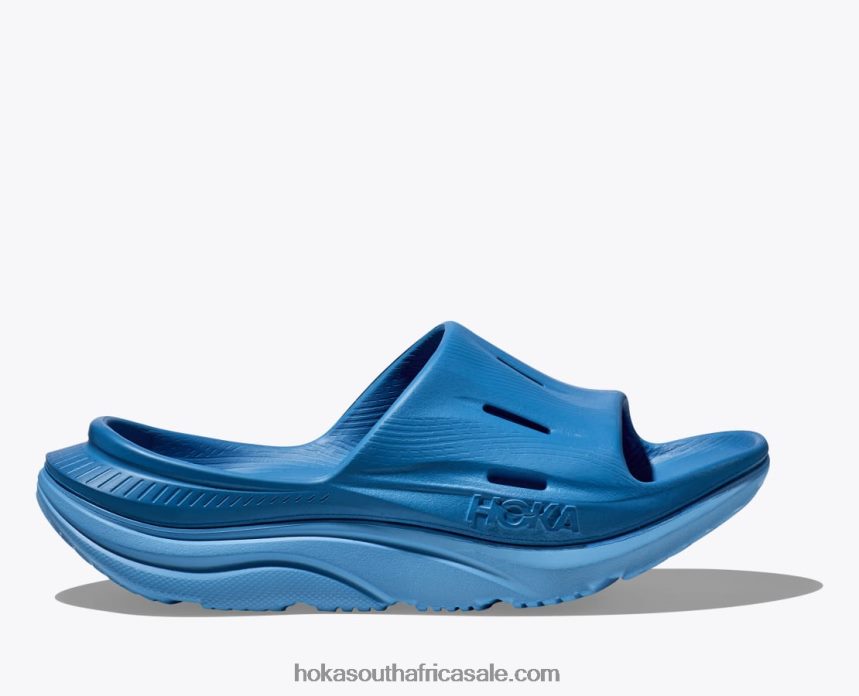 Women Ora Recovery Slide 3 Hoka 0TNRBJ283 Coastal Sky/All Aboard