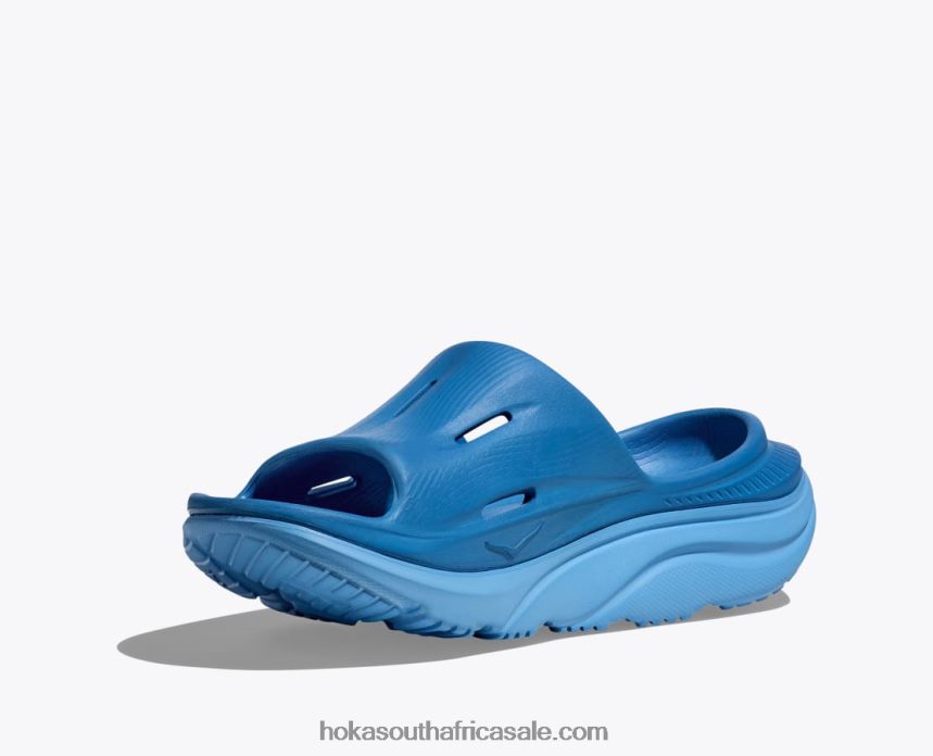 Women Ora Recovery Slide 3 Hoka 0TNRBJ283 Coastal Sky/All Aboard