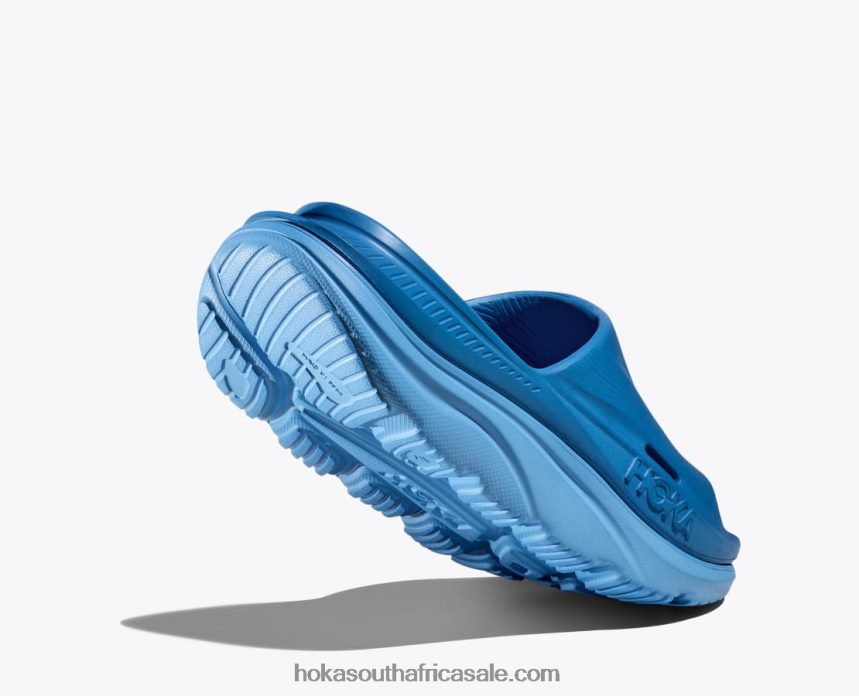 Women Ora Recovery Slide 3 Hoka 0TNRBJ283 Coastal Sky/All Aboard