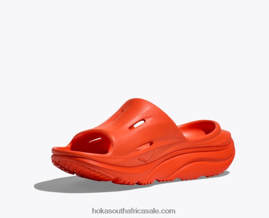 Women Ora Recovery Slide 3 Hoka 0TNRBJ286 Vibrant Orange