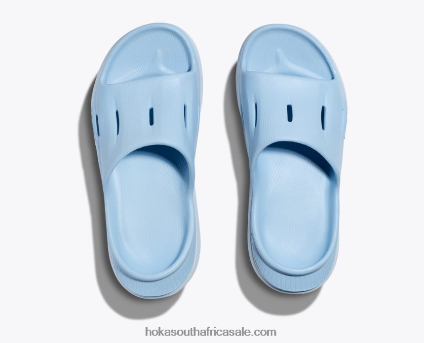 Women Ora Recovery Slide 3 Hoka 0TNRBJ289 Ice Water/Airy Blue
