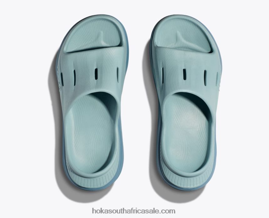 Women Ora Recovery Slide 3 Hoka 0TNRBJ292 Cloud Blue/Stone Blue