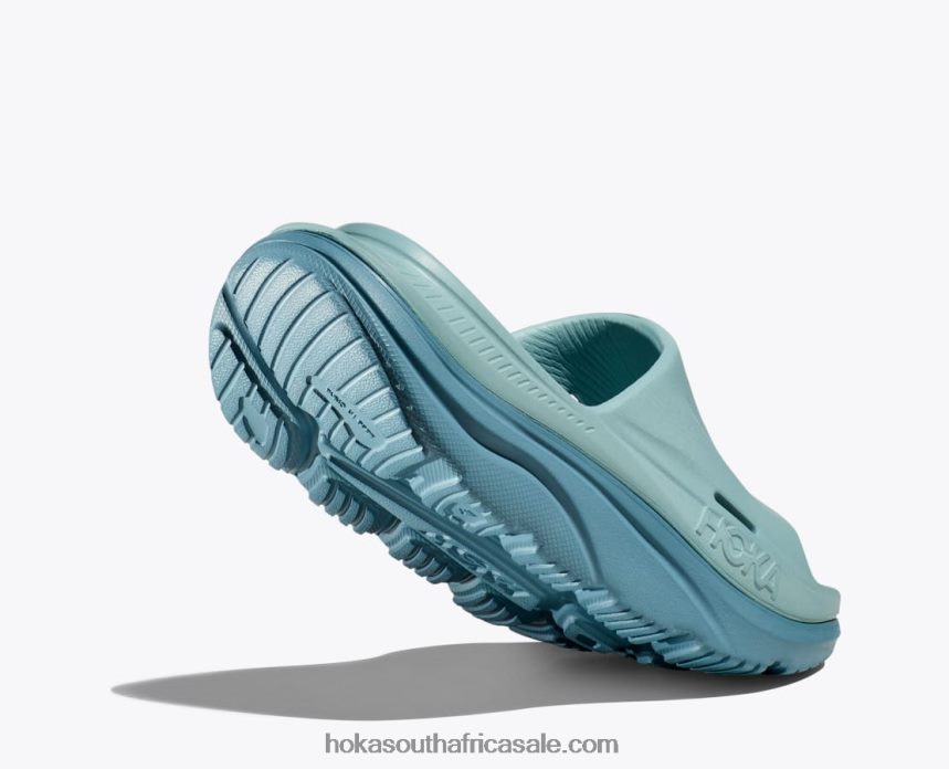 Women Ora Recovery Slide 3 Hoka 0TNRBJ292 Cloud Blue/Stone Blue