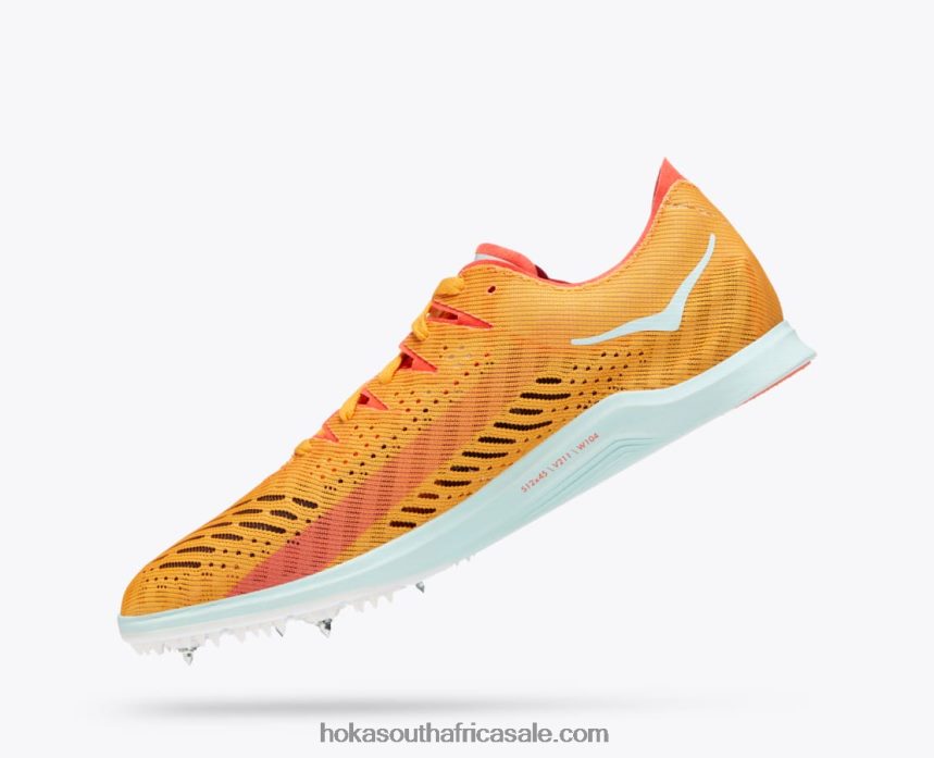 Women Cielo X LD Hoka 0TNRBJ308 Radiant Yellow/Camellia