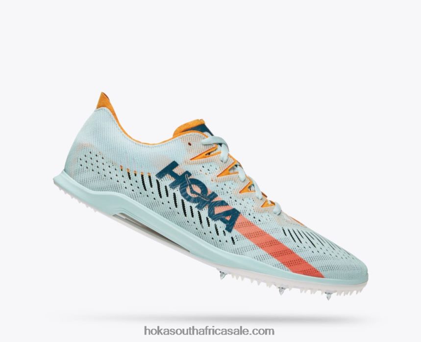 Women Cielo X MD Hoka 0TNRBJ309 Blue Glass/Radiant Yellow