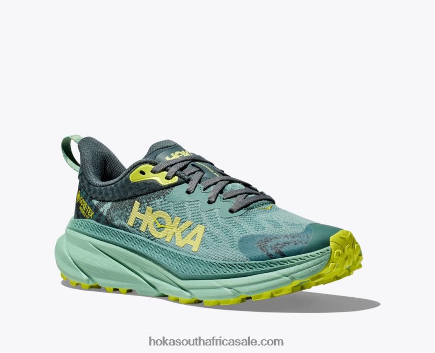 Women Challenger 7 GTX Hoka 0TNRBJ94 Trellis/Balsam Green