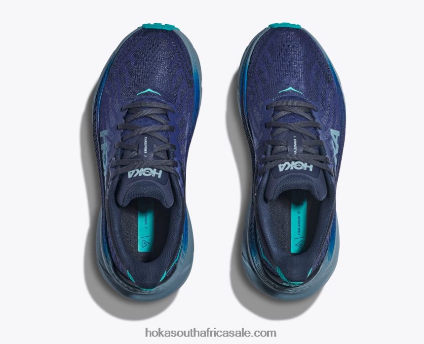 Women Challenger 7 Hoka 0TNRBJ109 Bellwether Blue/Stone Blue