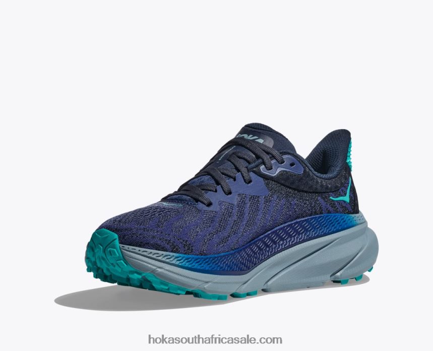Women Challenger 7 Hoka 0TNRBJ109 Bellwether Blue/Stone Blue
