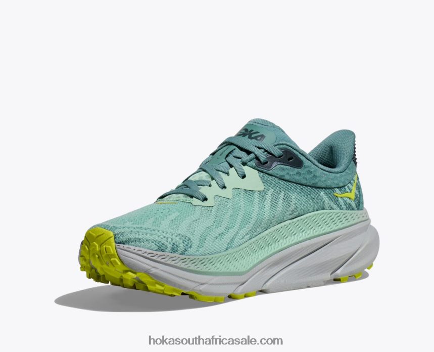 Women Challenger 7 Hoka 0TNRBJ253 Mist Green/Trellis