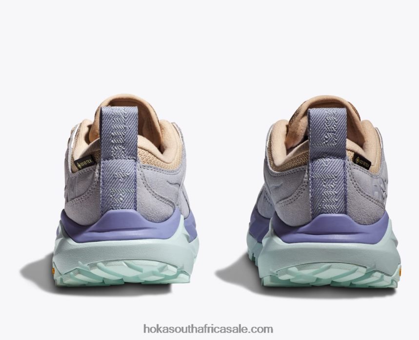 Women Kaha Low GTX Hoka 0TNRBJ111 Arctic Ice/Purple Impression