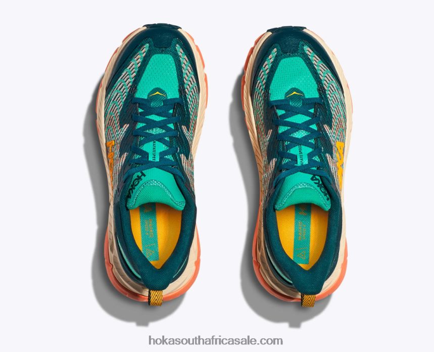 Women Mafate Speed 4 Hoka 0TNRBJ113 Deep Teal/Water Garden