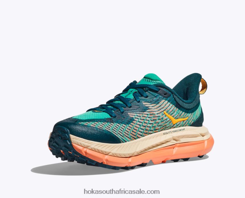 Women Mafate Speed 4 Hoka 0TNRBJ113 Deep Teal/Water Garden