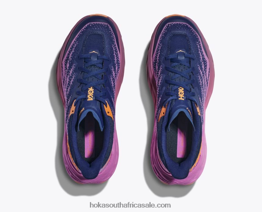 Women Speedgoat 5 Hoka 0TNRBJ101 Bellwether Blue/Cyclamen