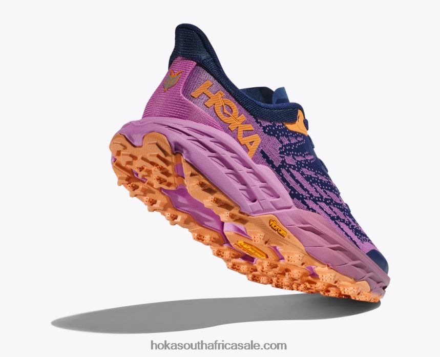 Women Speedgoat 5 Hoka 0TNRBJ101 Bellwether Blue/Cyclamen