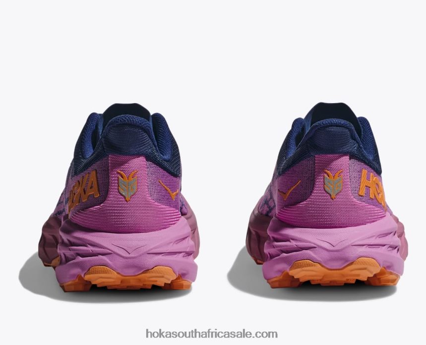 Women Speedgoat 5 Hoka 0TNRBJ101 Bellwether Blue/Cyclamen