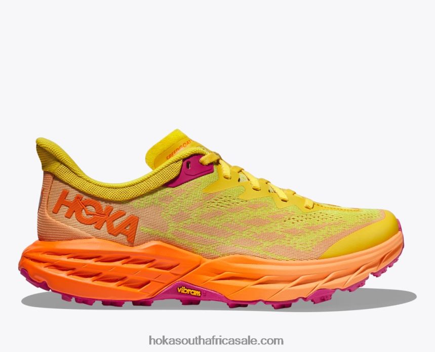 Women Speedgoat 5 Hoka 0TNRBJ102 Passion Fruit/Mock Orange
