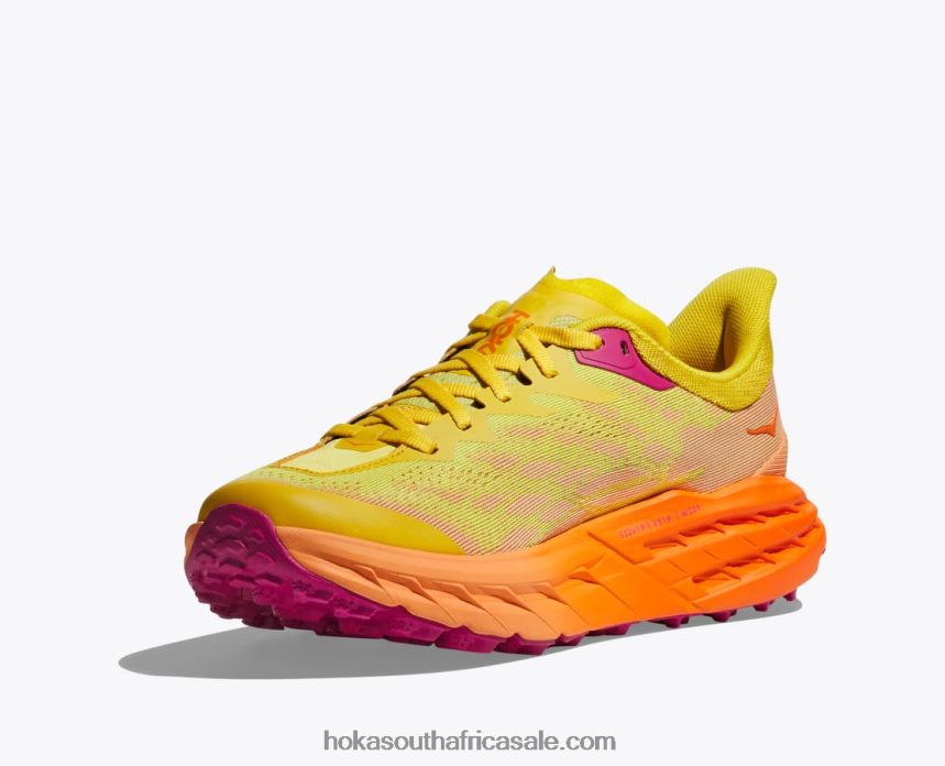 Women Speedgoat 5 Hoka 0TNRBJ102 Passion Fruit/Mock Orange
