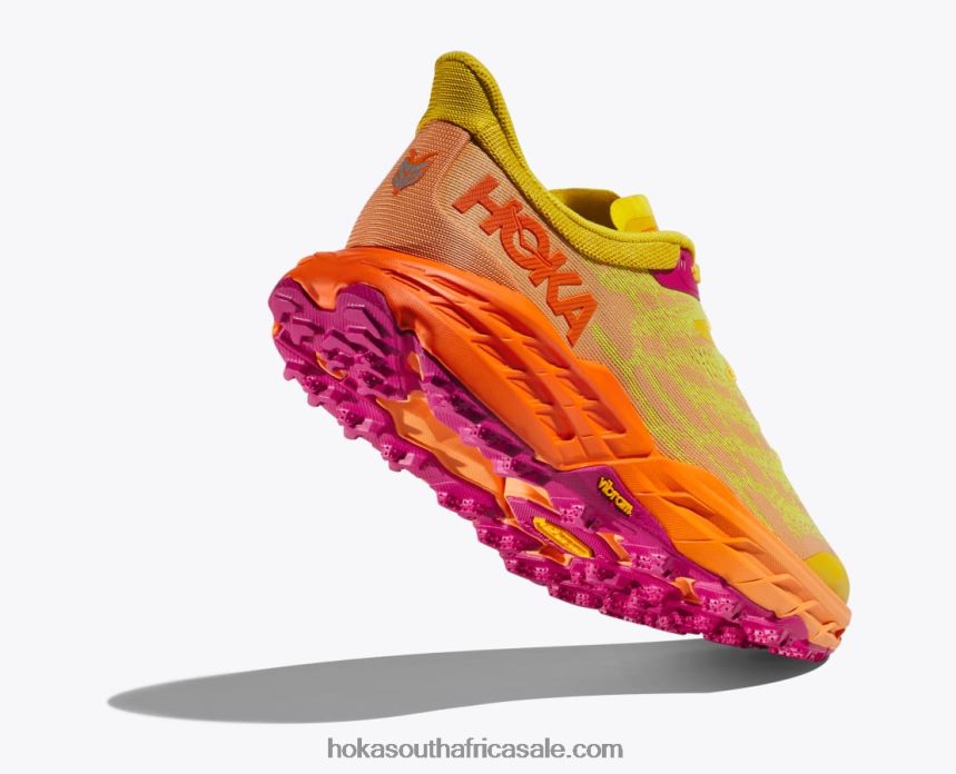 Women Speedgoat 5 Hoka 0TNRBJ102 Passion Fruit/Mock Orange