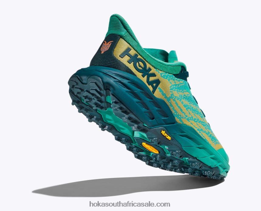Women Speedgoat 5 Hoka 0TNRBJ103 Deep Teal/Water Garden