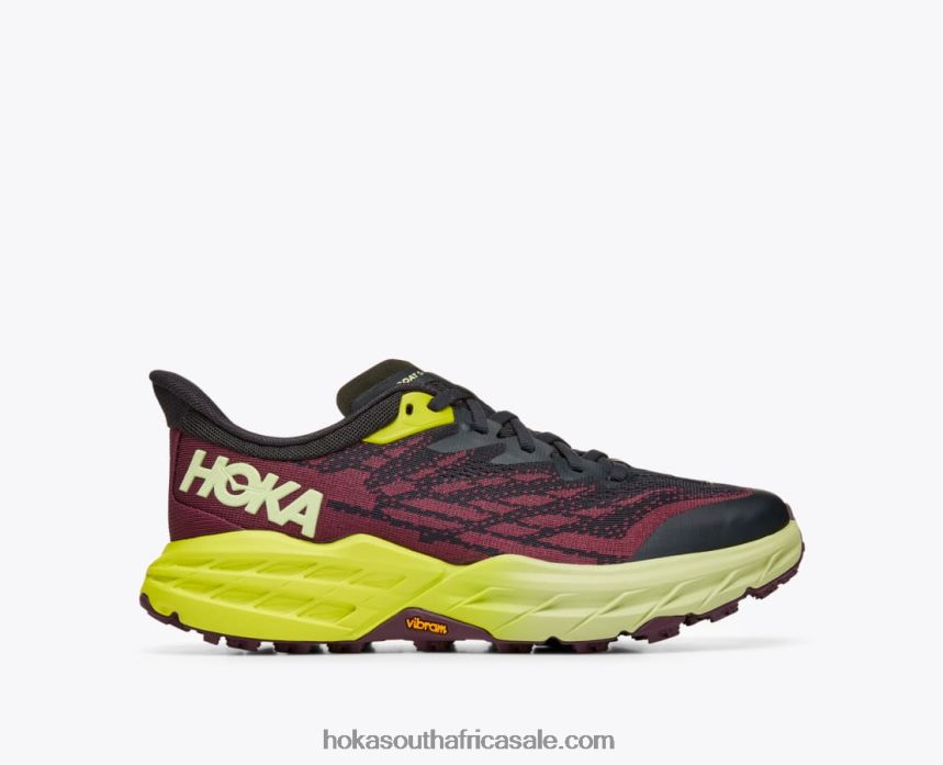 Women Speedgoat 5 Hoka 0TNRBJ106 Blue Graphite/Evening Primrose
