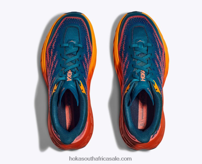 Women Speedgoat 5 Hoka 0TNRBJ237 Blue Coral/Camellia