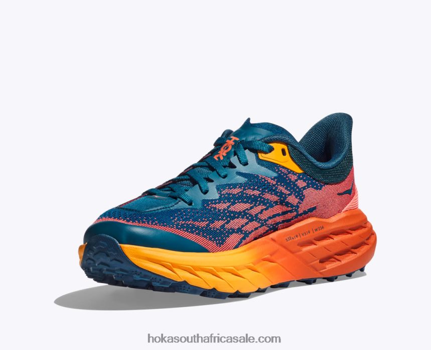 Women Speedgoat 5 Hoka 0TNRBJ237 Blue Coral/Camellia