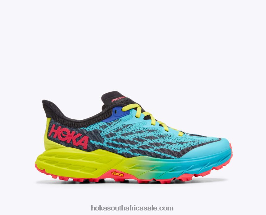 Women Speedgoat 5 Hoka 0TNRBJ241 Scuba Blue/Black