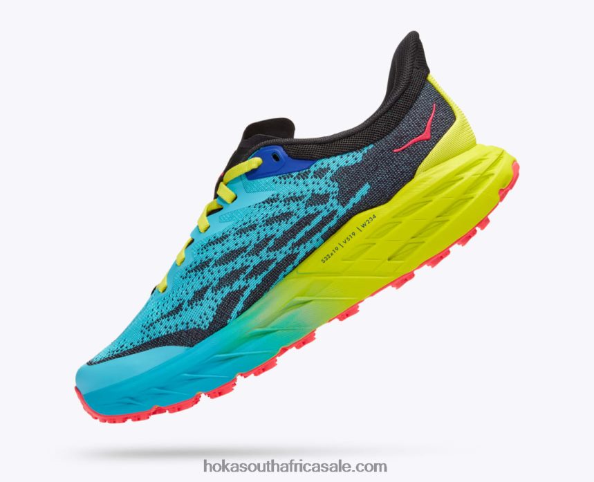 Women Speedgoat 5 Hoka 0TNRBJ241 Scuba Blue/Black